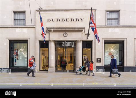 bond street burberry.